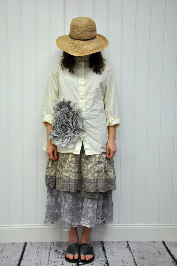 Flower Tulle Skirt Unlined - Krista Larson Designs