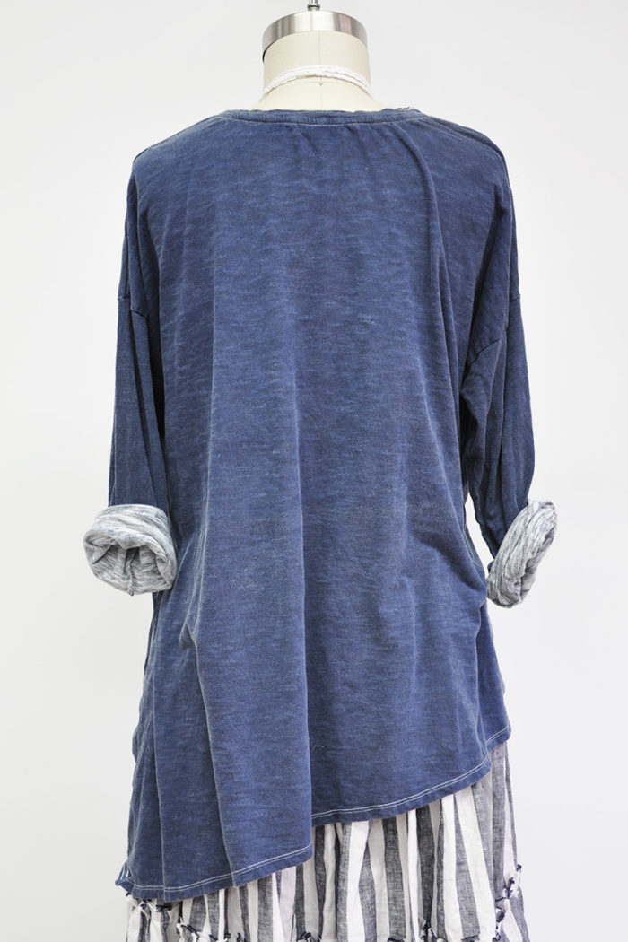 Border Bird T-Shirt Long Sleeve - Krista Larson Designs