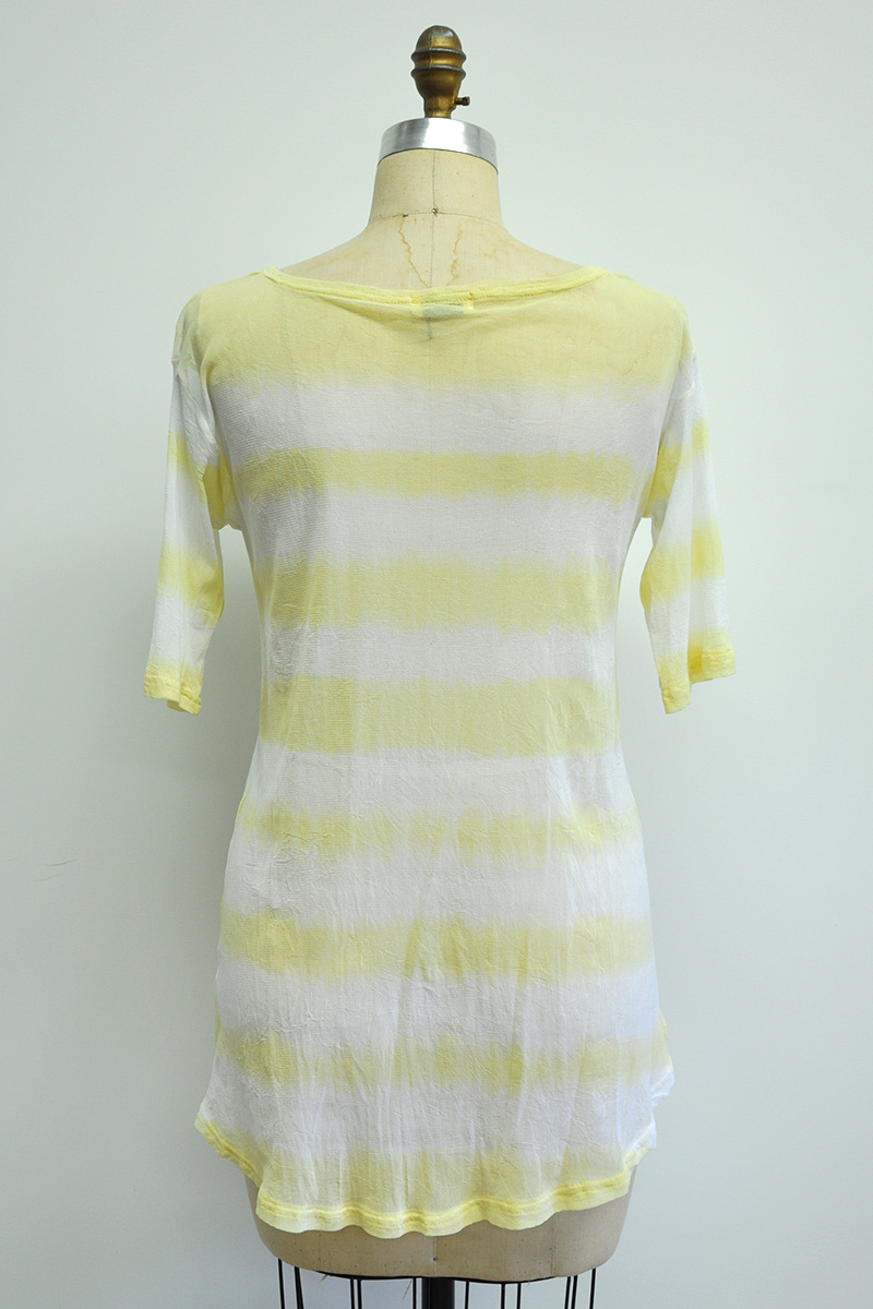 Single Layer Shirt Short Sleeve Tie Dye - Krista Larson Designs