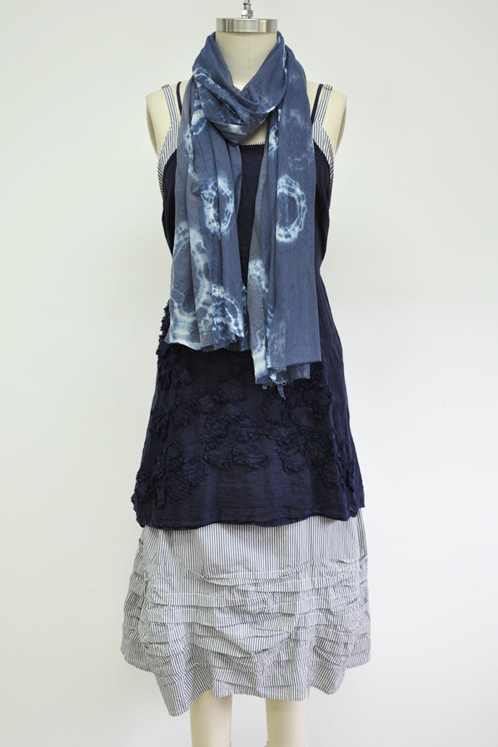 Plain Shawl Tie Dye - Krista Larson Designs