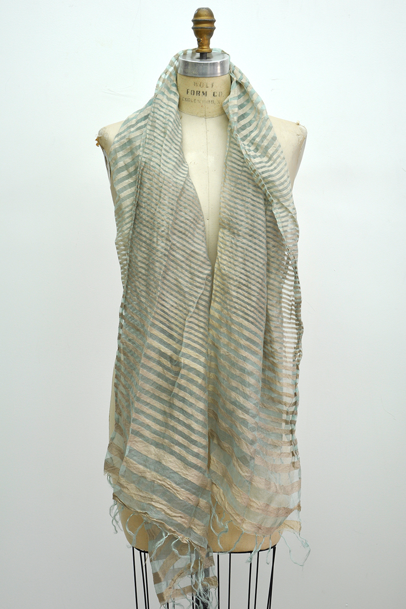 Striped Organza Shawl - Krista Larson Designs
