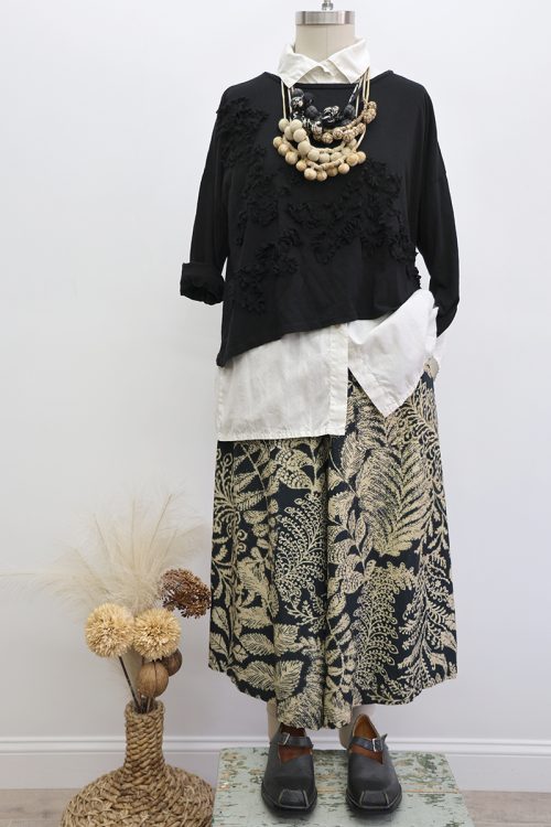 Anemone Crop T-Shirt Long Sleeve
