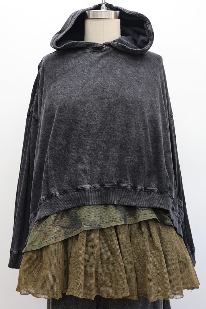 Bode Cropped Hoodie - Image 4