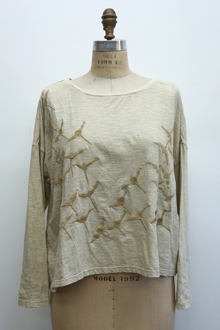 Crop Crane T-Shirt Long Sleeve - Image 2