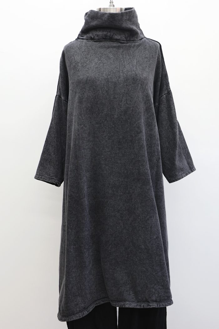 Turtleneck Dress Long Sleeve - Image 2