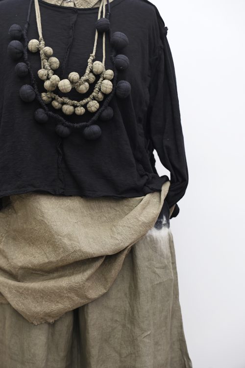 Crop Tunic Tee Long Sleeve