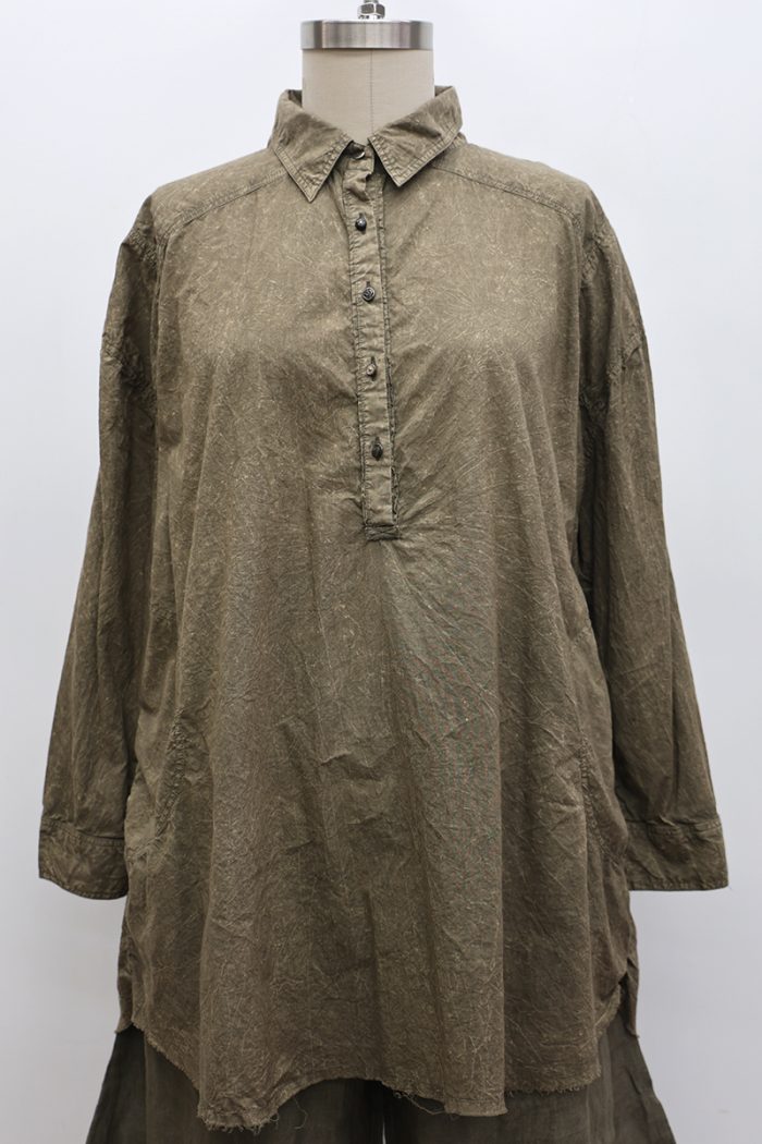 Henley Shirt Long Sleeve - Image 2