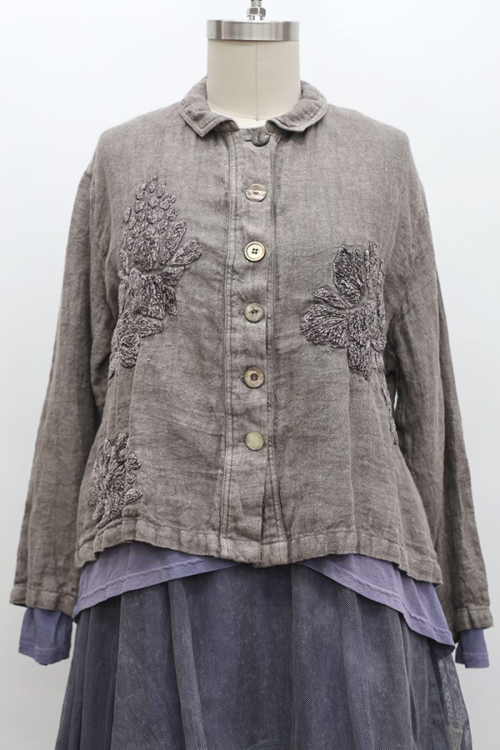 Crop Gardenia Jacket - Image 2