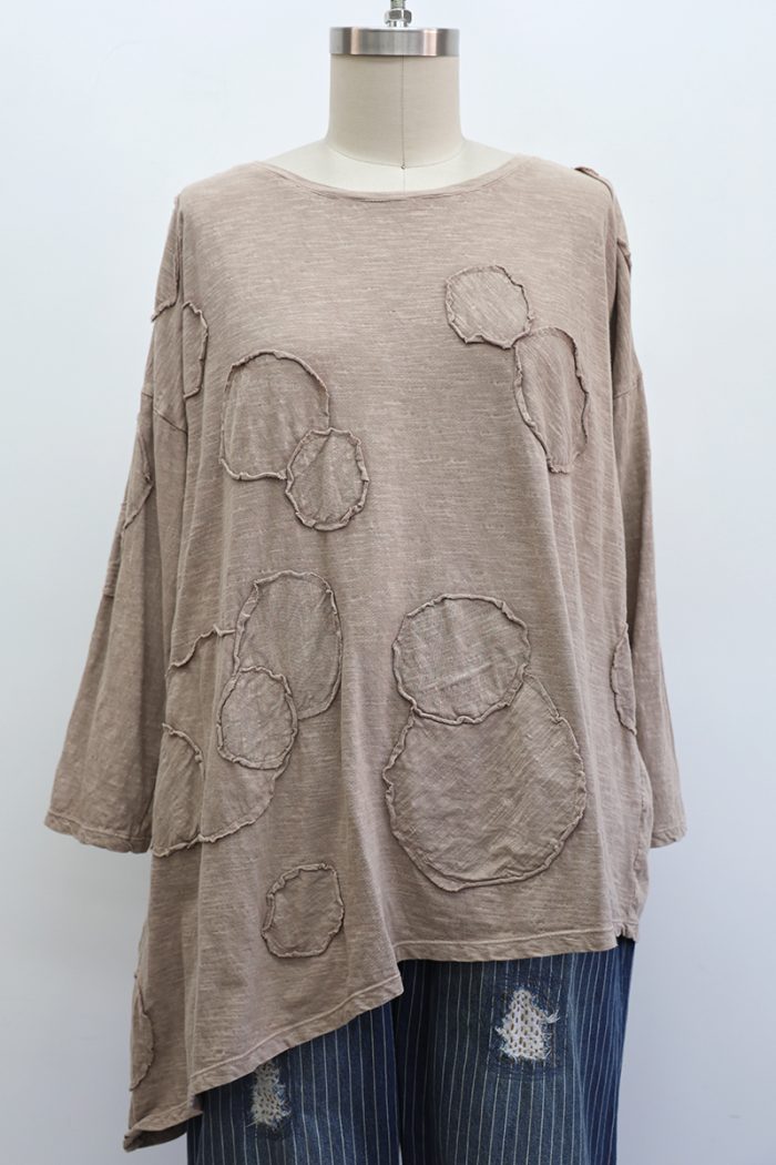 Polka Dot T-Shirt Long Sleeve - Image 2