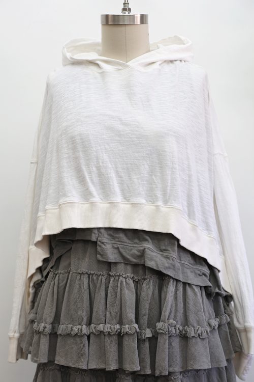 Bode Cropped Hoodie
