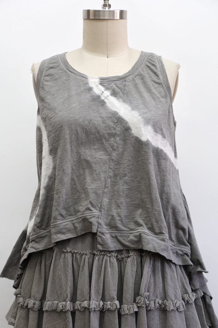 Crop Ballet Tank Tie Dye - Image 2