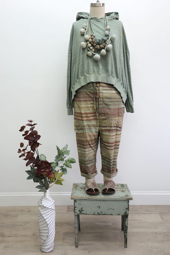Bode Cropped Hoodie - Image 3