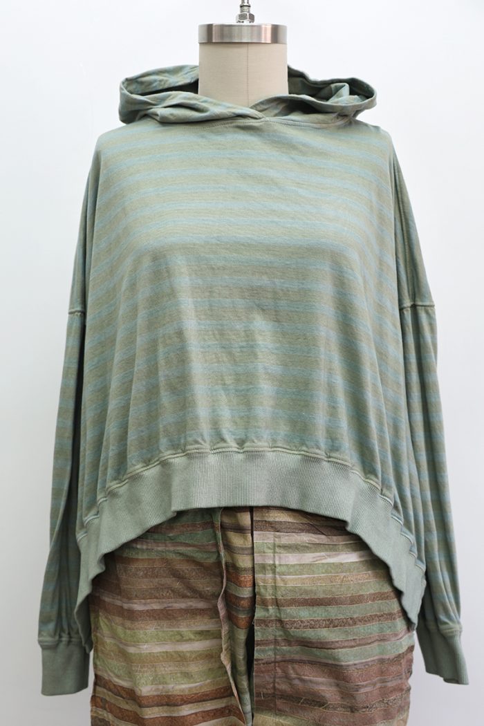 Bode Cropped Hoodie - Image 2