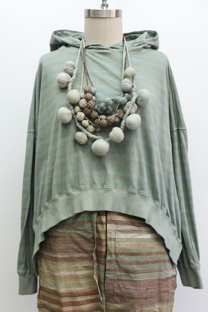 Bode Cropped Hoodie