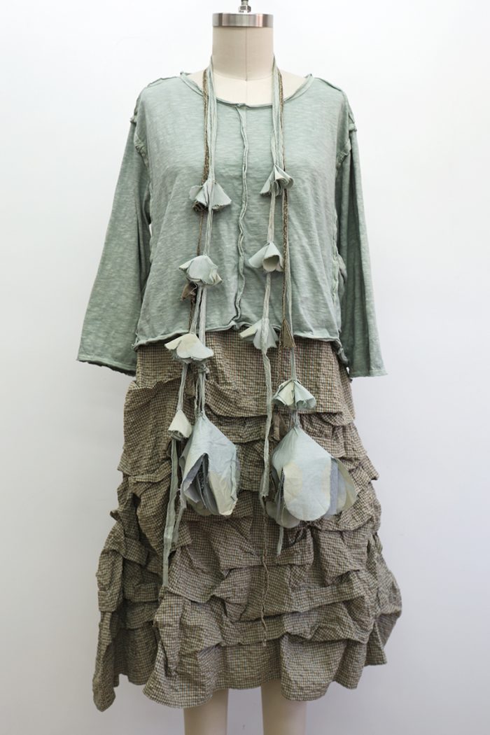Crop Tunic Tee Long Sleeve