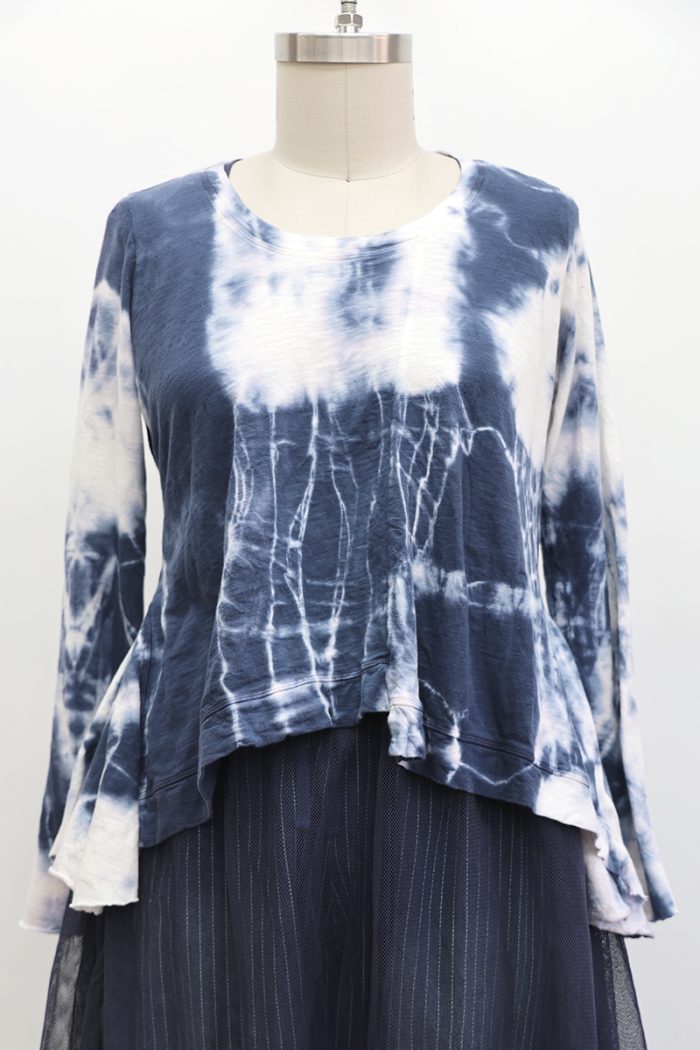 Crop Ballet Tee Tie Dye - Image 2