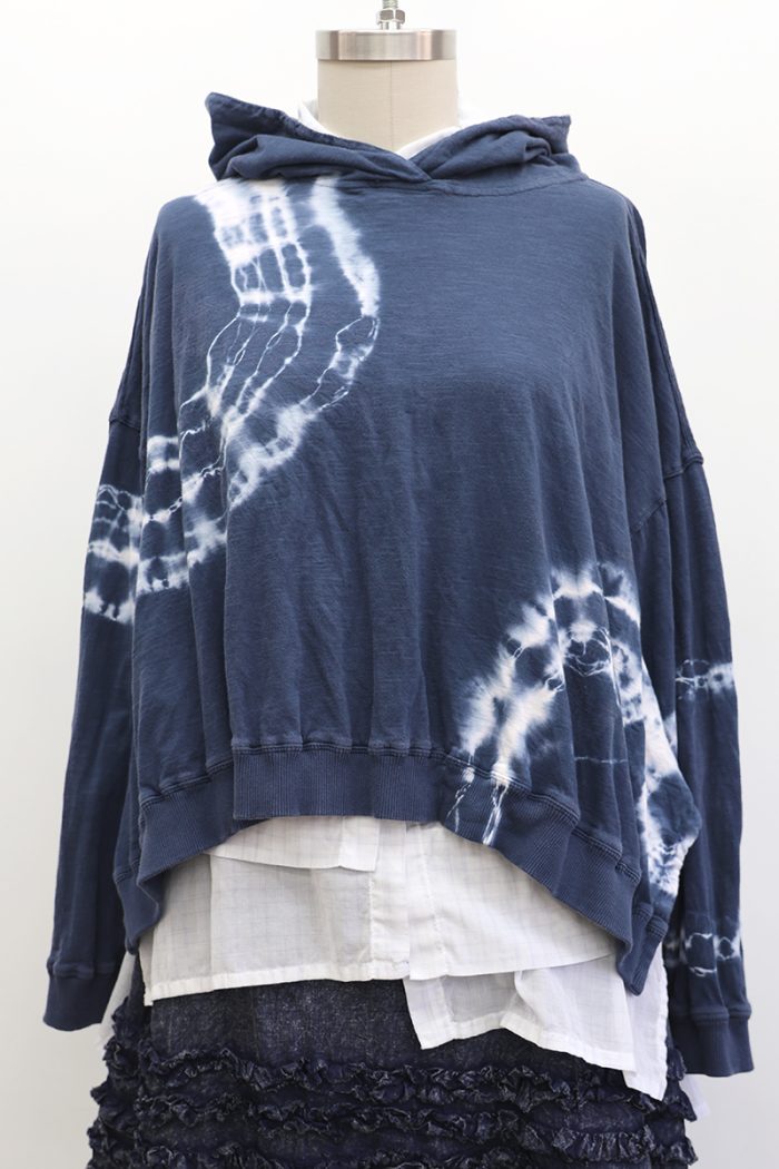 Bode Cropped Hoodie Tie Dye - Image 2
