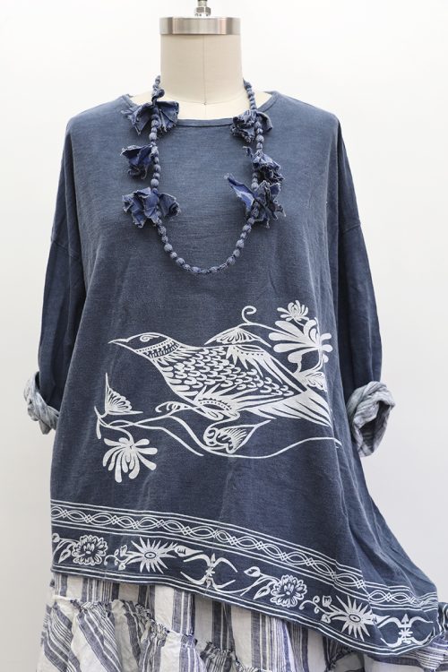 Border Bird T-Shirt Long Sleeve