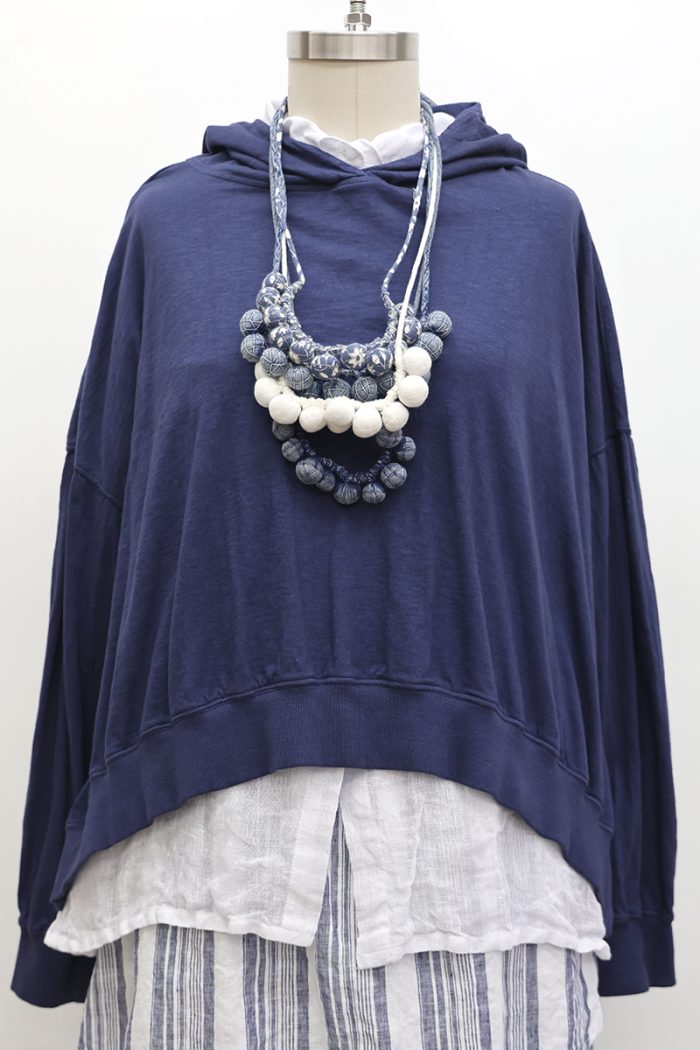 Bode Cropped Hoodie