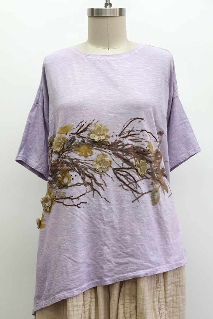 Sticks & Flowers T-Shirt Short Sleeve - Image 2