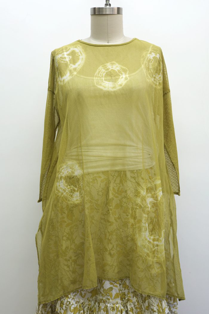 Side Slit Dress Long Sleeve - Image 2