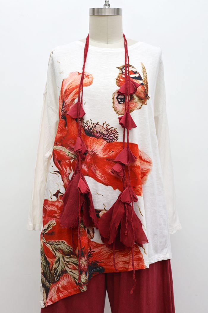 Butterfly/Poppy T-Shirt Long Sleeve