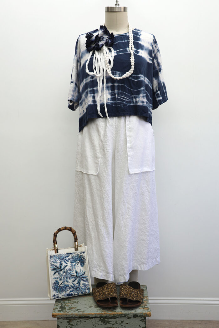 Tie Dye Crop T-Shirt Short Sleeve - Image 3