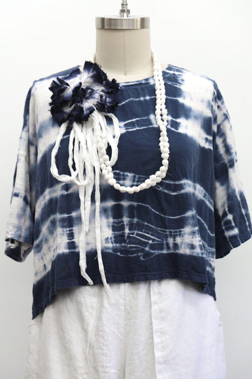Tie Dye Crop T-Shirt Short Sleeve