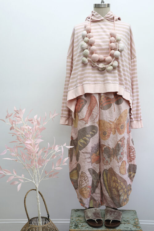 Bode Cropped Hoodie
