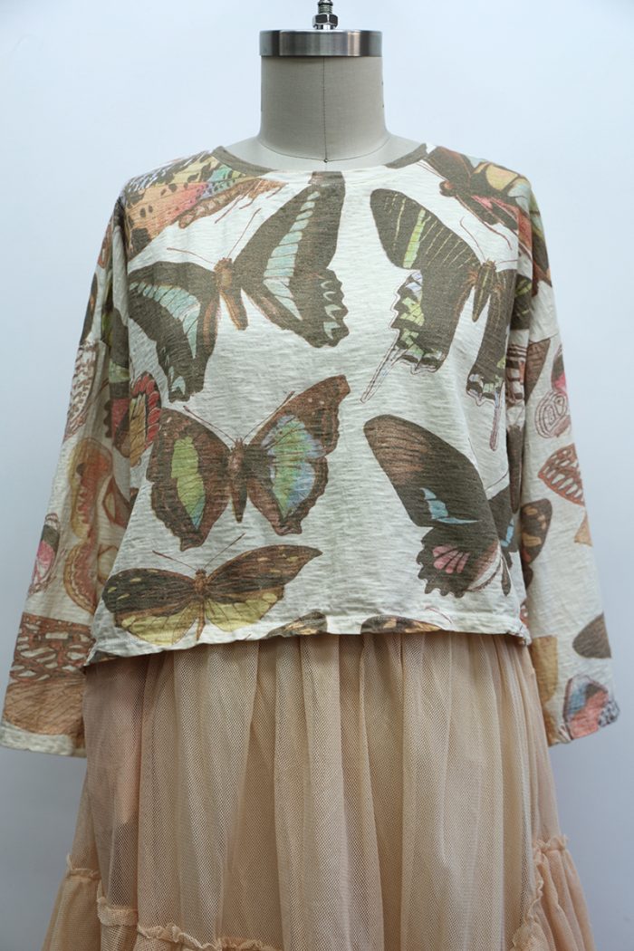 T-Shirt Crop Long Sleeve - Image 2