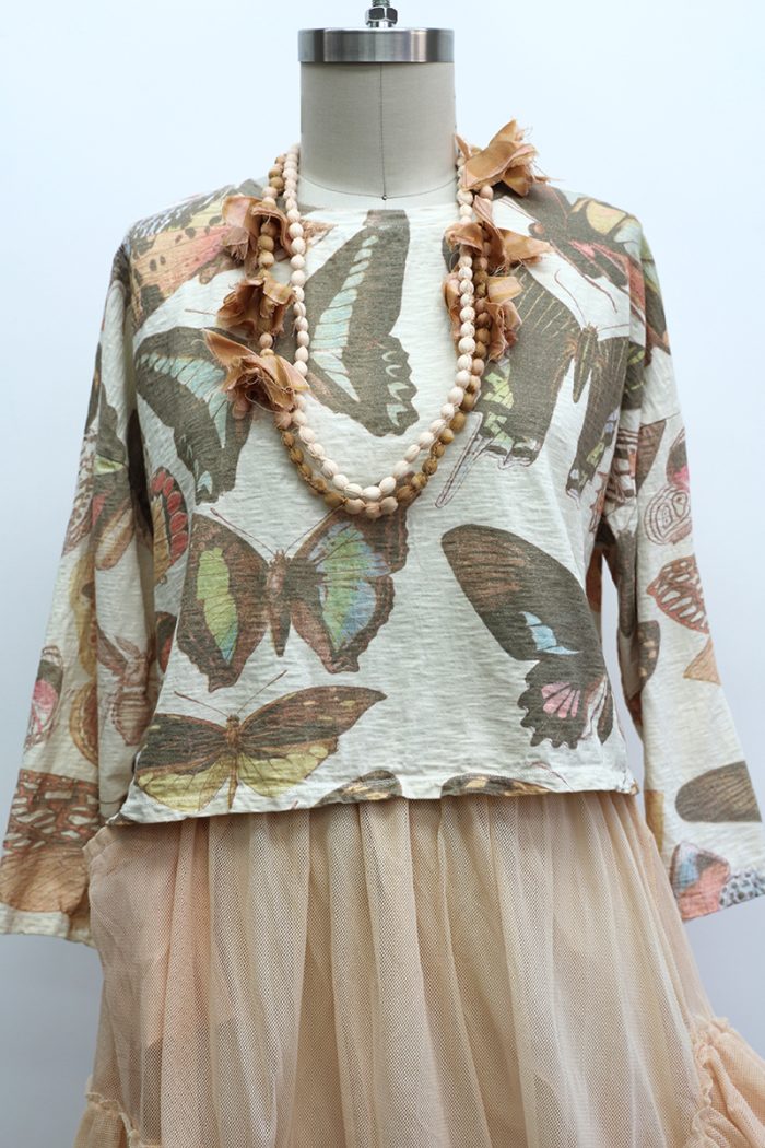 T-Shirt Crop Long Sleeve