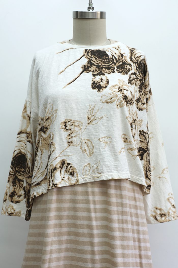 T-Shirt Crop Long Sleeve - Image 2