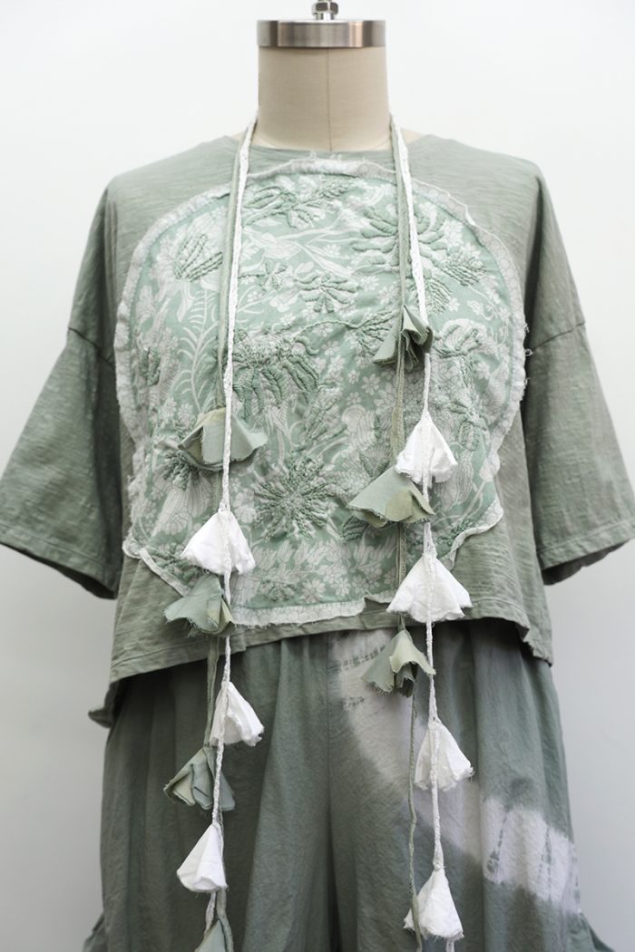 Crop Wildflower T-Shirt Short Sleeve