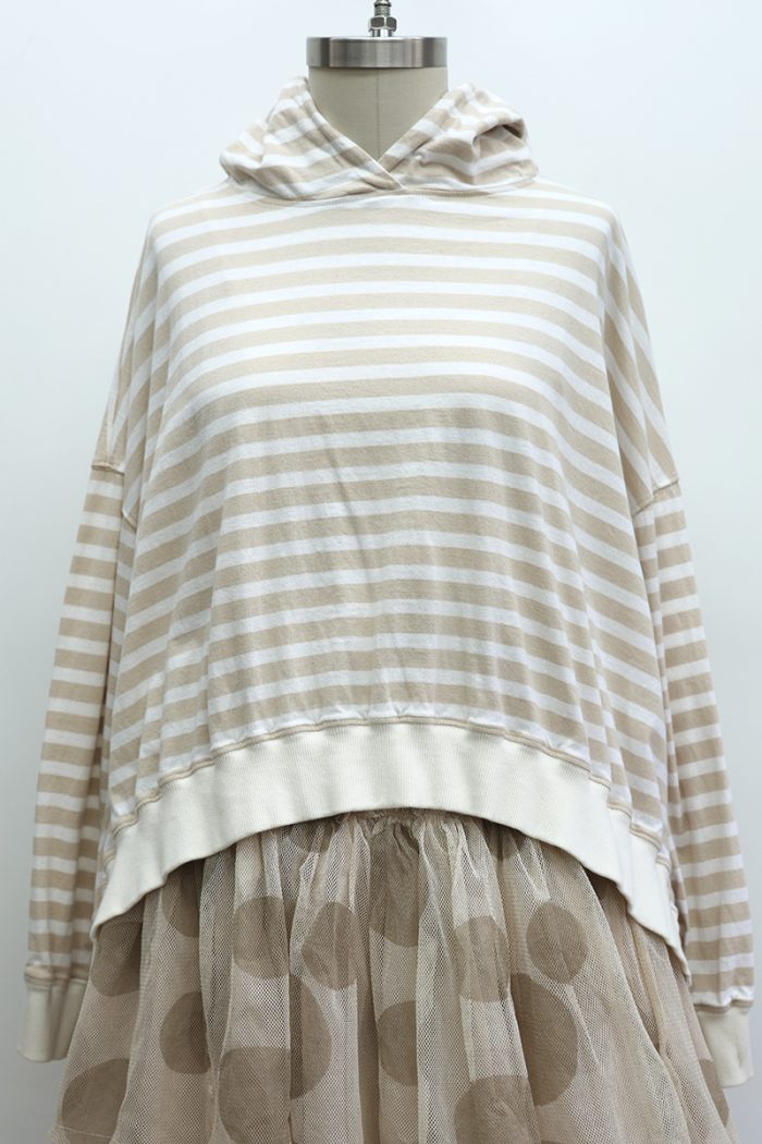 Bode Cropped Hoodie - Image 2