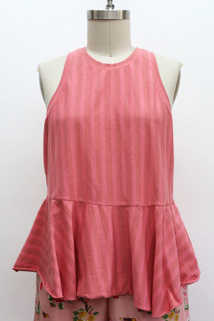 Crop Peplum Tank - Image 2
