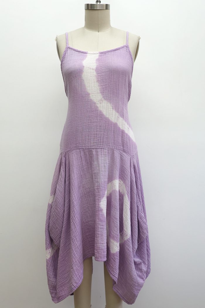 Long Pinwheel Slip Tie Dye - Image 2