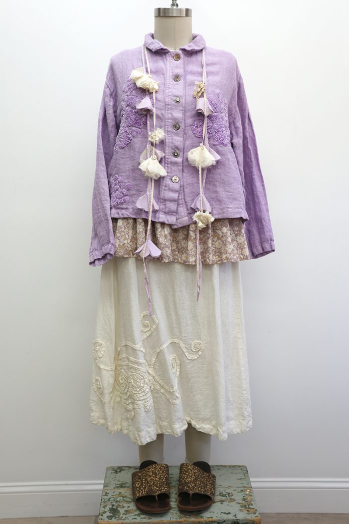 Crop Gardenia Jacket - Image 3