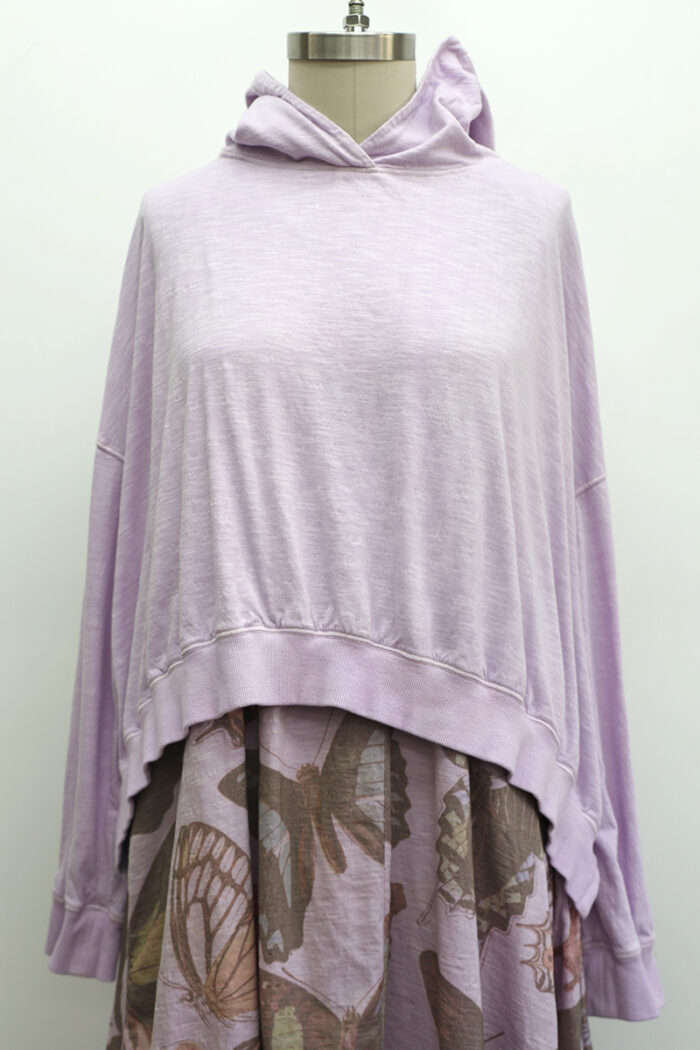 Bode Cropped Hoodie - Image 3