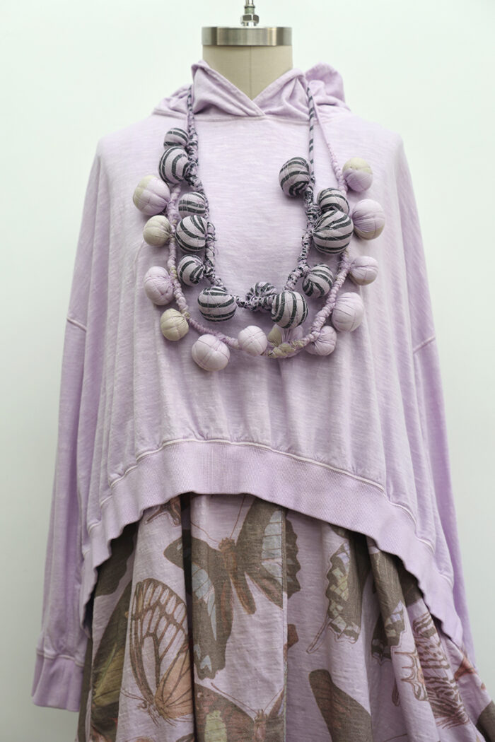 Bode Cropped Hoodie