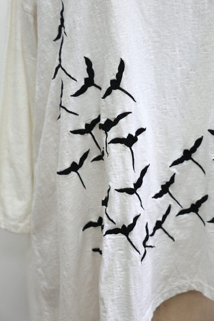 Crane T-Shirt Long Sleeve - Image 3