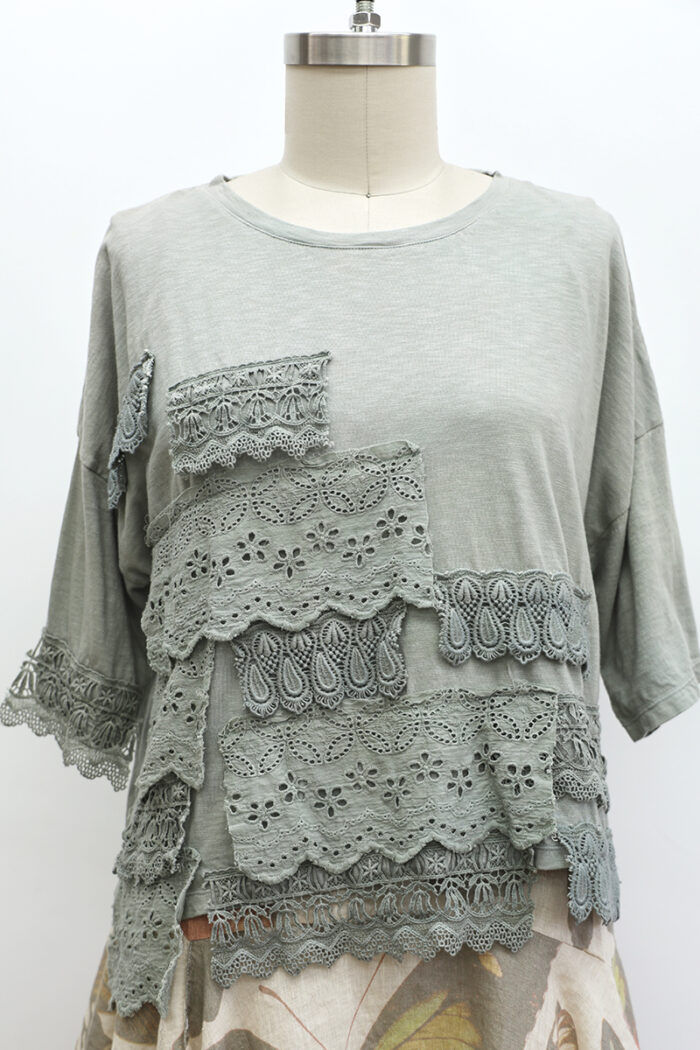 Crop Bridgerton T-Shirt Short Sleeve - Image 2