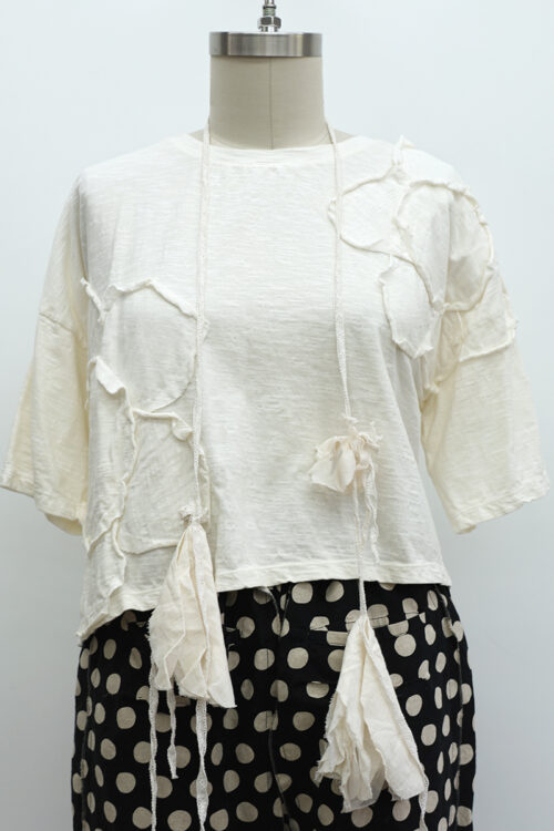 Crop Daisy T-Shirt Short Sleeve