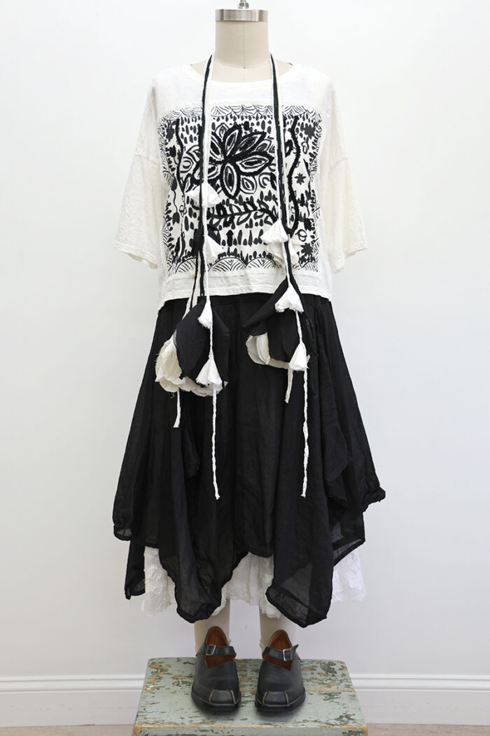 Crop Plate T-Shirt Short Sleeve - Image 3