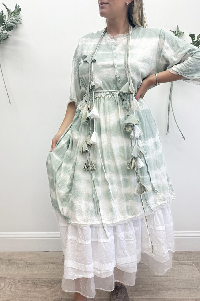 Wee Dress Short Sleeve Tie Dye