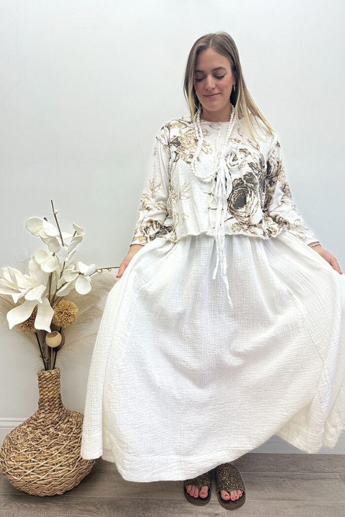 Drawstring Skirt
