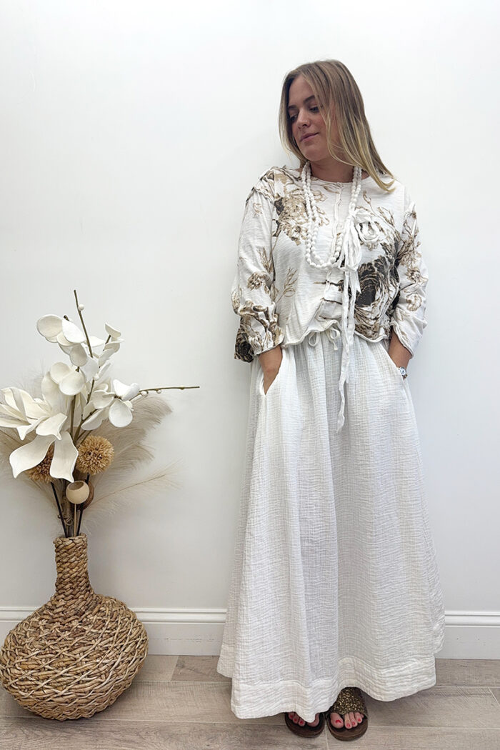 Drawstring Skirt - Image 4