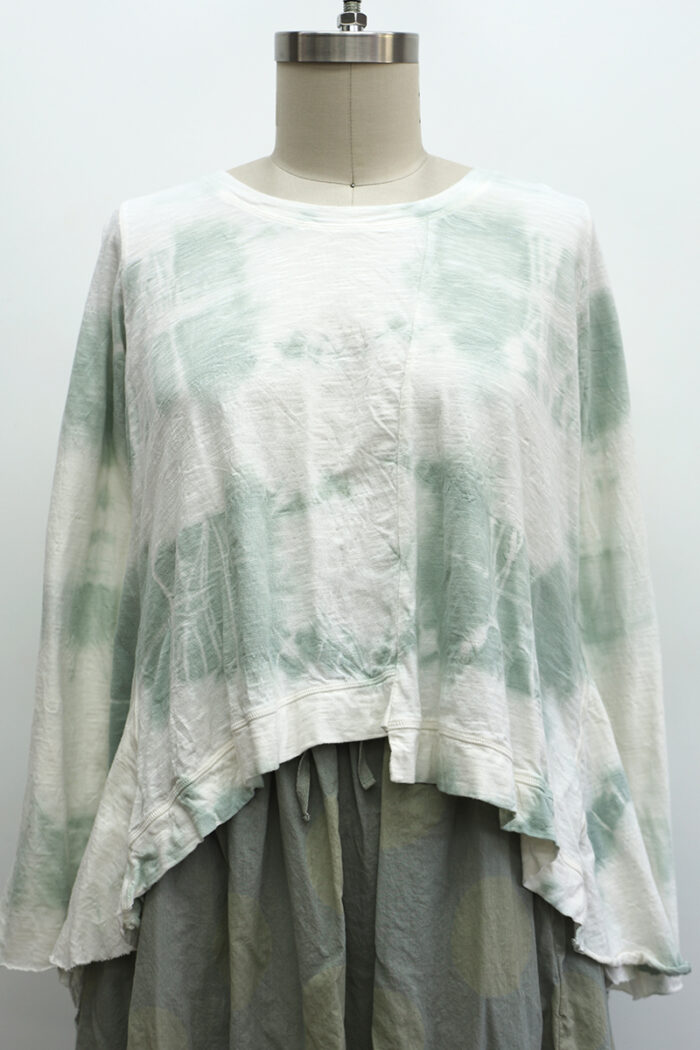 Crop Ballet Tee Tie Dye - Image 2
