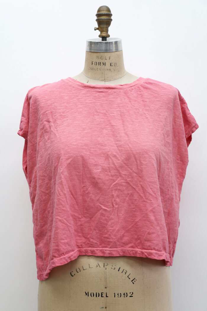 Crop T-Shirt Cap Sleeve - Image 2