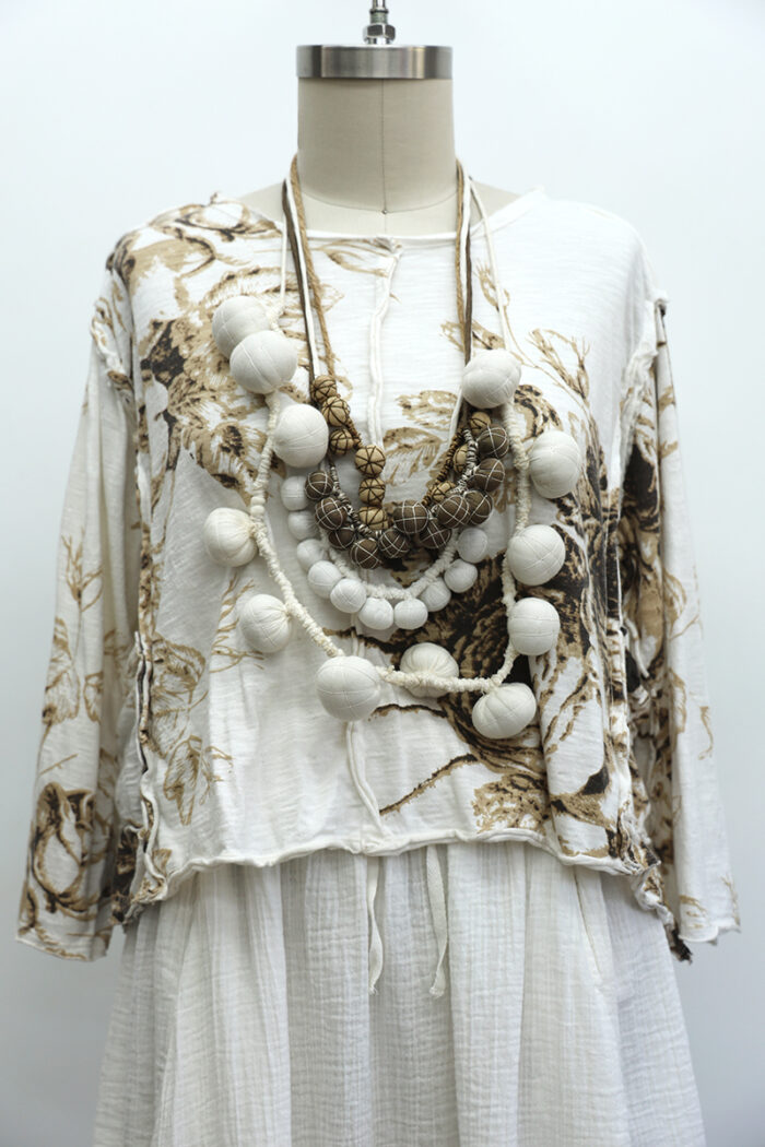 Crop Tunic Tee Long Sleeve - Image 3
