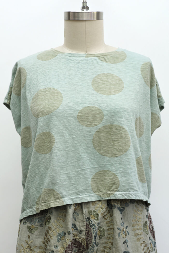 Crop T-Shirt Cap Sleeve - Image 2